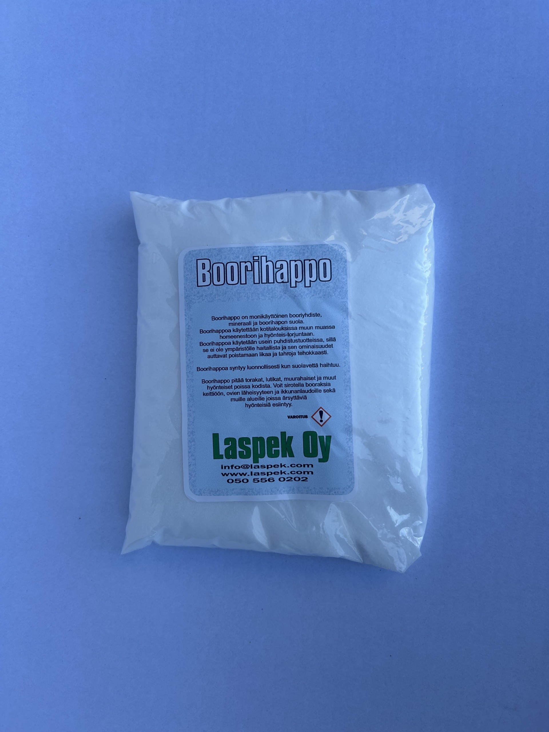 Lapsek Oy - Boorihappojauhe