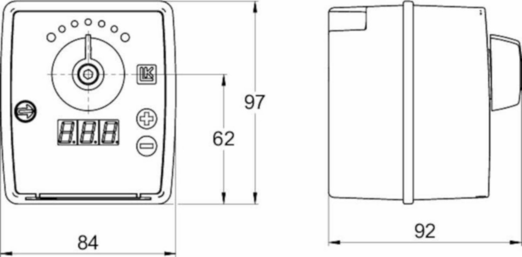 Lapsek Oy - LK 110 Smart Comfort Säädin