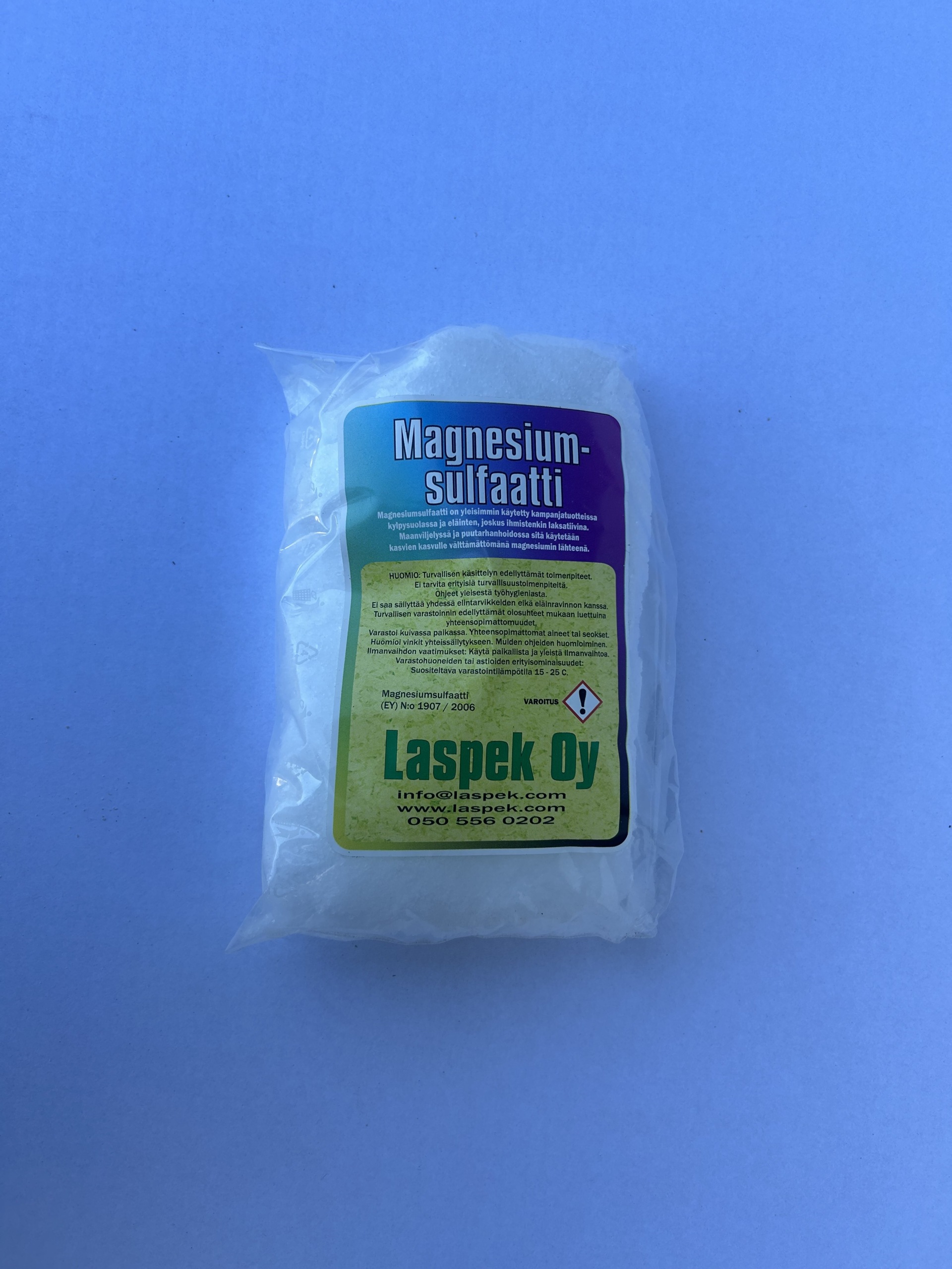 Lapsek Oy - Magnesiumsulfaatti