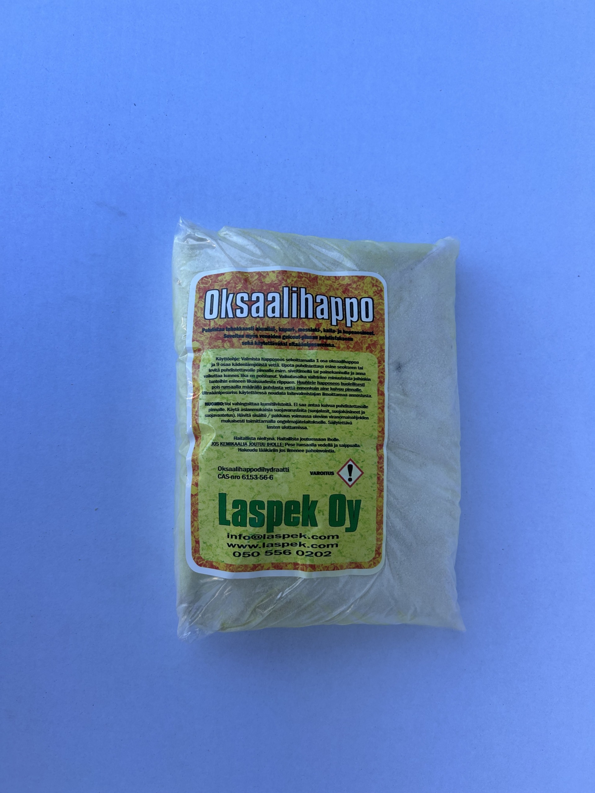 Lapsek Oy - Oksaalihappo