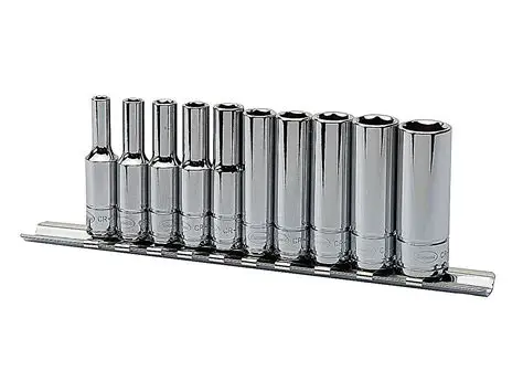 Lapsek Oy - Hylsysarja pitkät tuumainen 1/4″ vääntiö
